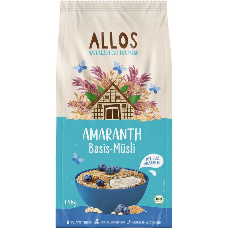 Allos Amaranth Basis-Muesli - Produktbild