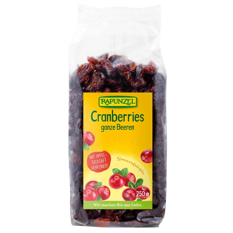 Rapunzel Cranberries, ganze Beeren - Produktbild