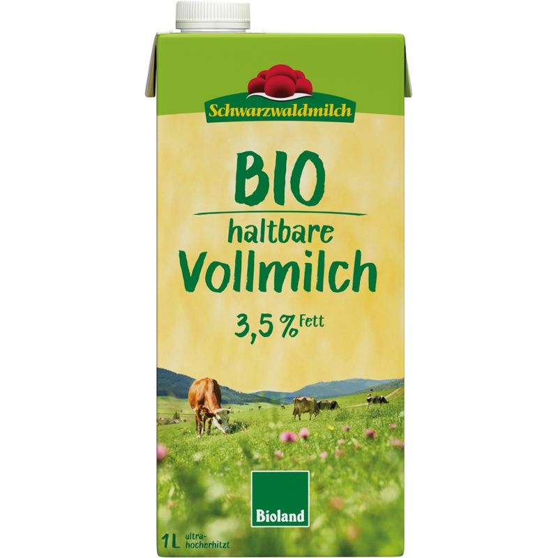 Schwarzwaldmilch BIO SWM BIO H-Milch 3,5% 12x1L PG - Produktbild