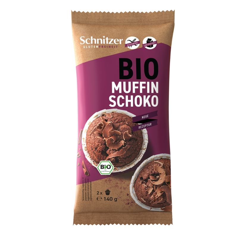 Schnitzer GLUTENFREIHEIT Bio Muffin Schoko - Produktbild