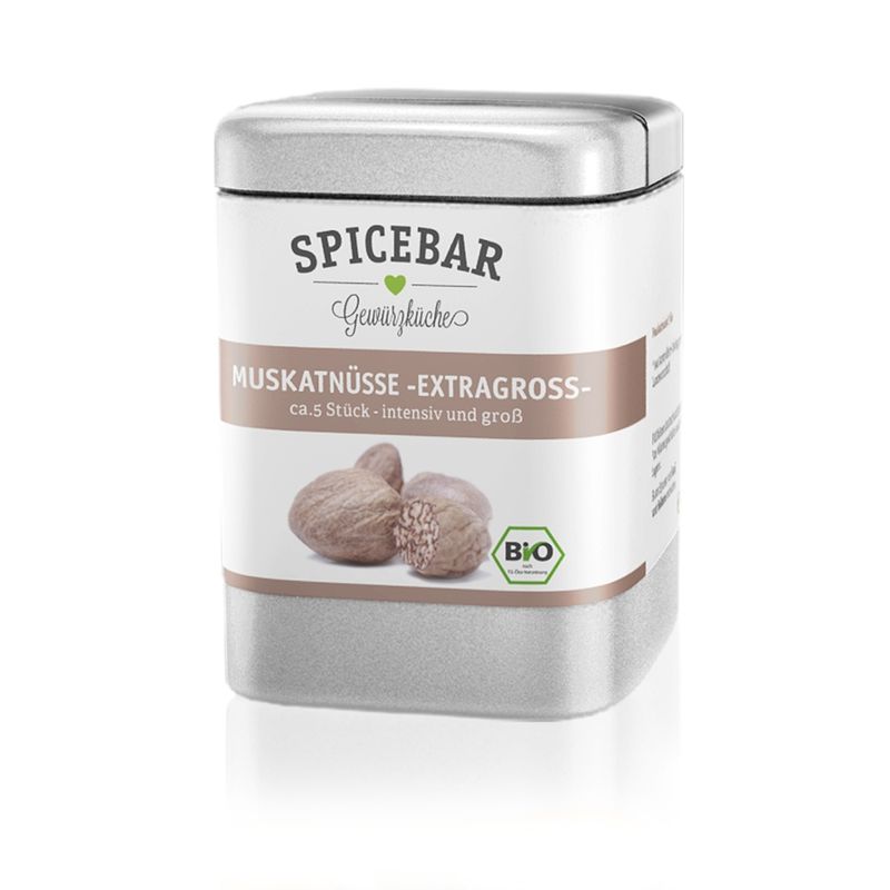 Spicebar Spicebar Bio Muskatnüsse - Intensiv und groß - Produktbild