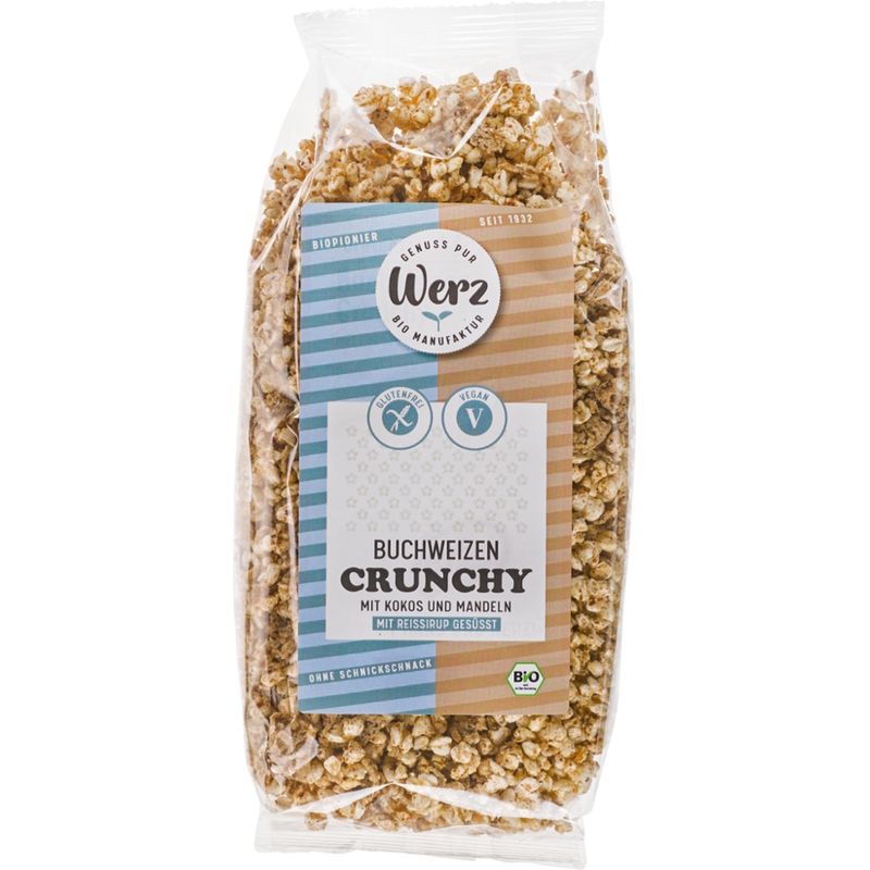 Naturkornmühle Werz Buchweizen Crunchy, Vollkorn Knuspermüsli, glutenfrei - Produktbild