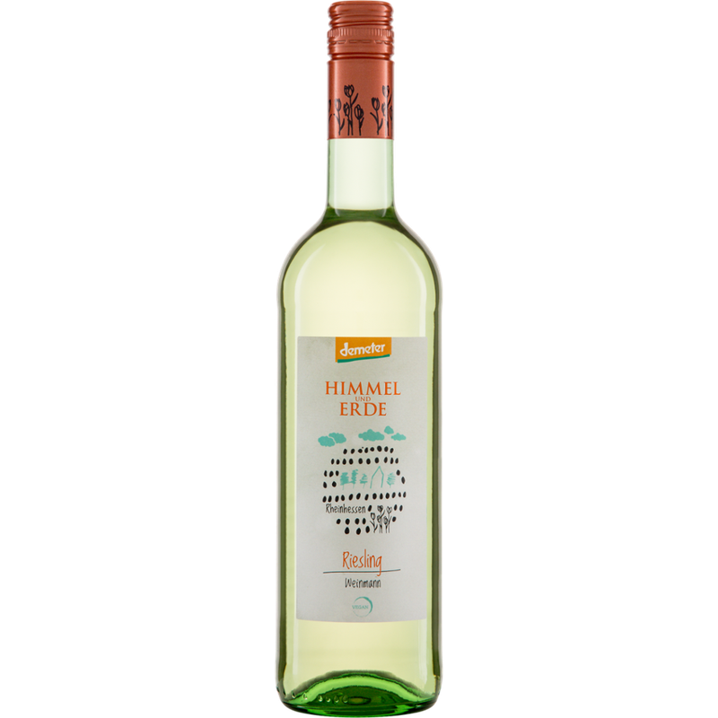 Riegel Eigenmarke 'Himmel und Erde' Riesling Demeter QW Weinmann - Produktbild