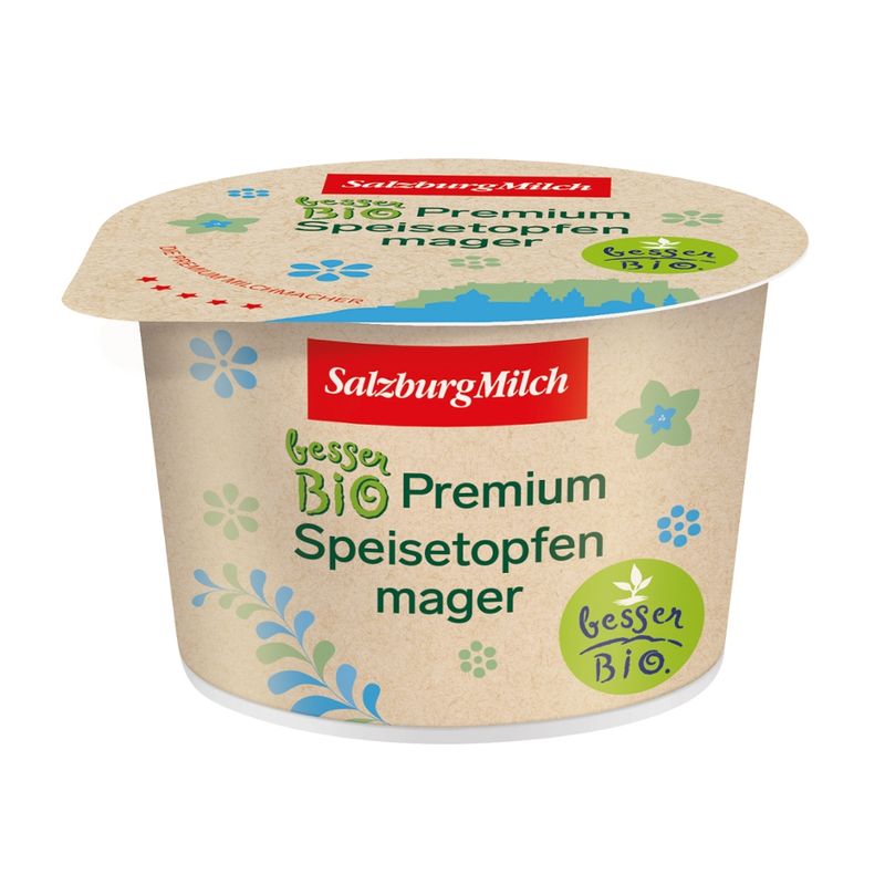 SalzburgMilch SalzburgMilch Bio Premium Topfen mager 250g. - Produktbild