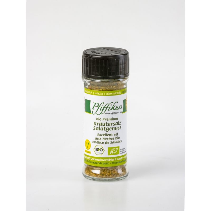 Pfiffikuss Gutes von der Reichenau Bio Kräutersalz Salatgenuss 75g Mühle - Produktbild
