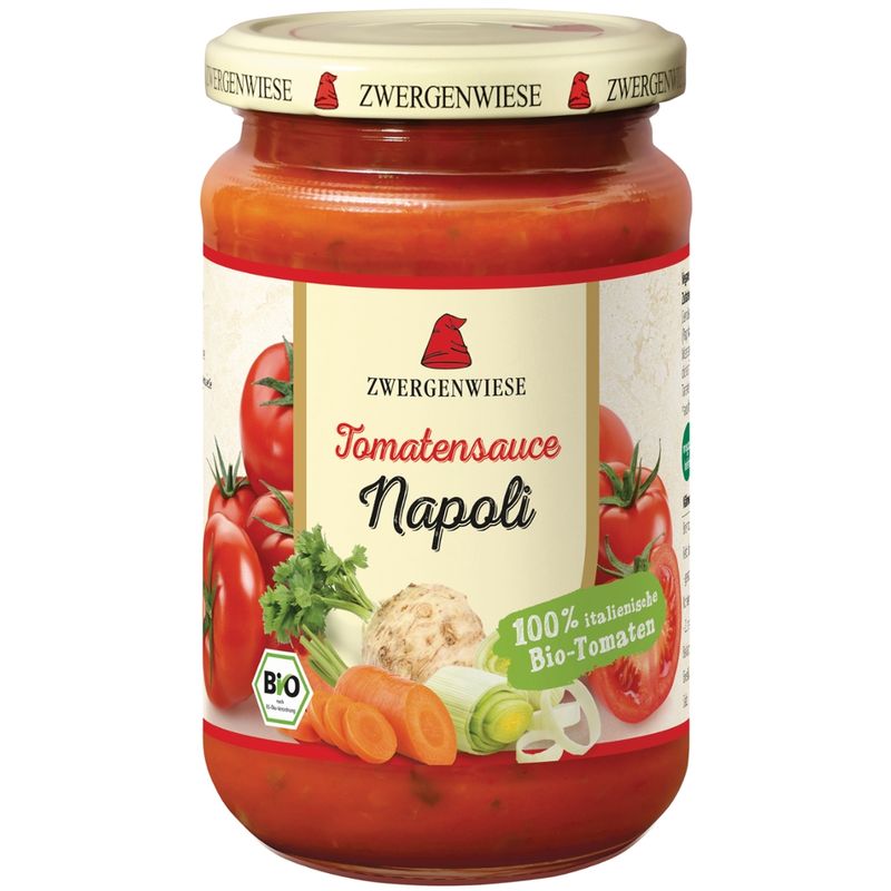 Zwergenwiese Tomatensauce Napoli - Produktbild