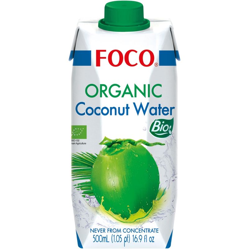 FOCO Bio Kokosnusswasser, Pur - Produktbild