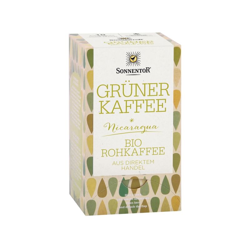 Sonnentor Grüner Kaffee, Doppelkammerbeutel - Produktbild