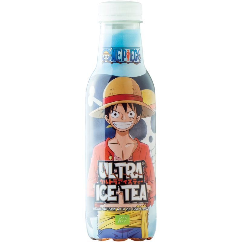 ULTRA ICE TEA Bio Eistee, One Piece Luffy, Rote Früchte - Produktbild