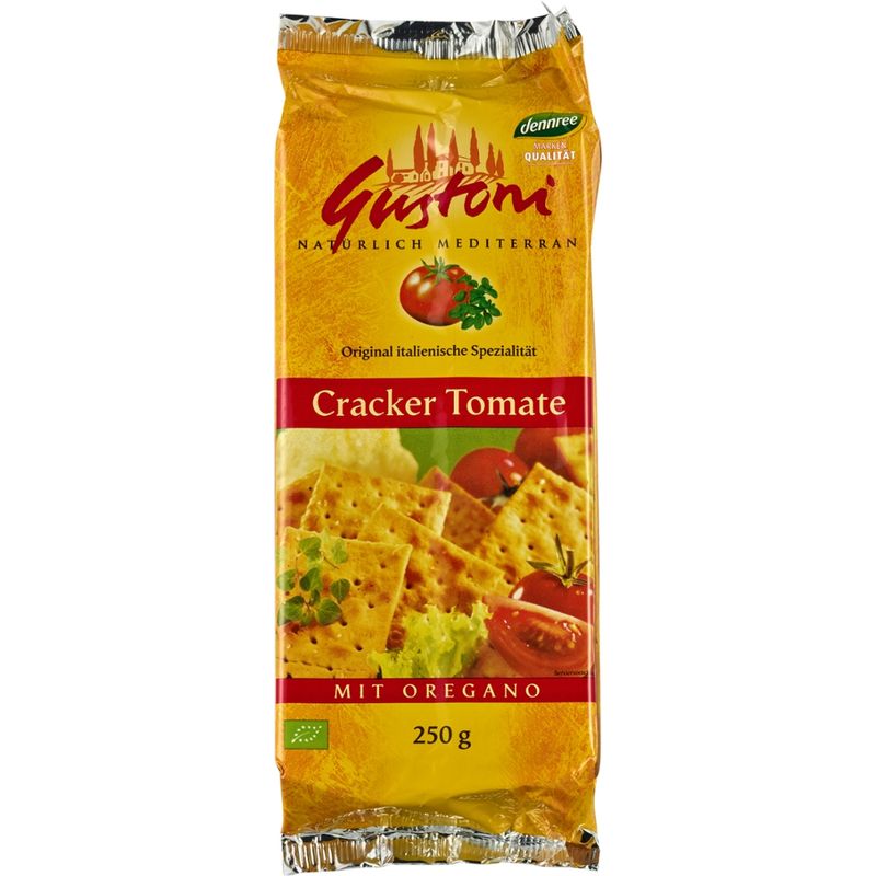 Gustoni Cracker Tomate mit Oregano - Produktbild