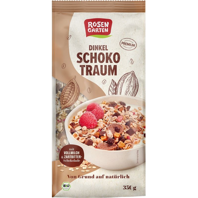 Rosengarten Dinkel-Schoko-Traum-Müsli - Produktbild