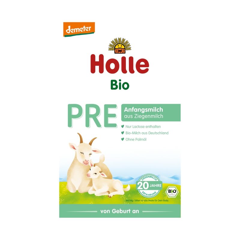 Holle  Bio-Anfangsmilch PRE aus Ziegenmilch - Produktbild