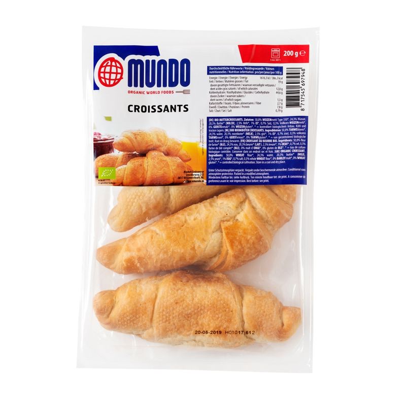 OMundo OMundo Bio Butter Croissant - Produktbild