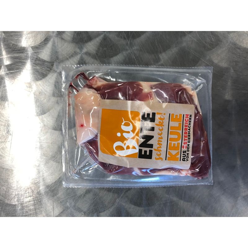 Bio-Ente Eiermacher Bio-Entenkeule tiefgekühlt 2 Stk. vakuumiert - Produktbild