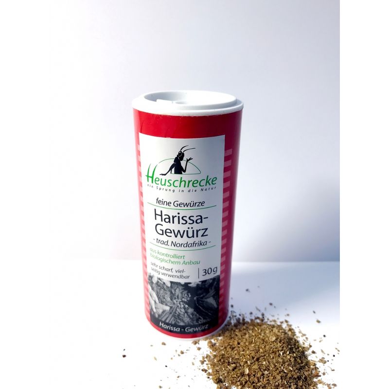 Heuschrecke Harissa-Gewürz, gemahlen, kbA - Produktbild