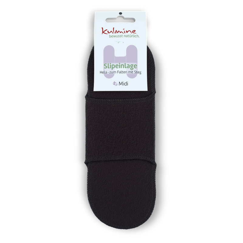 Kulmine Stoffslipeinlage • Hela • midi • Obsidian - Produktbild