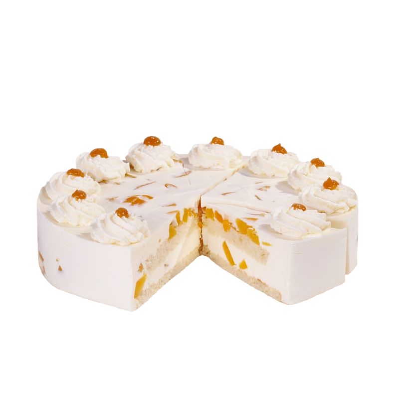 Biokonditorei & Bäckerei Bucheckchen Bio Pfirsich Quark Torte - Produktbild