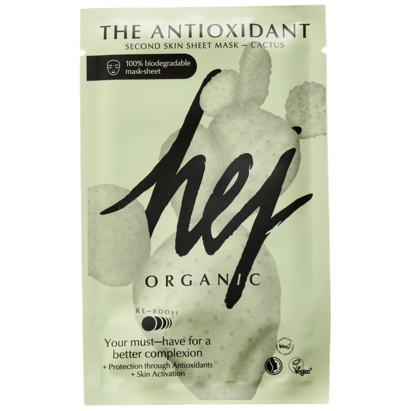 HEJ ORGANIC THE ANTIOXIDANT SHEET MASK - Produktbild