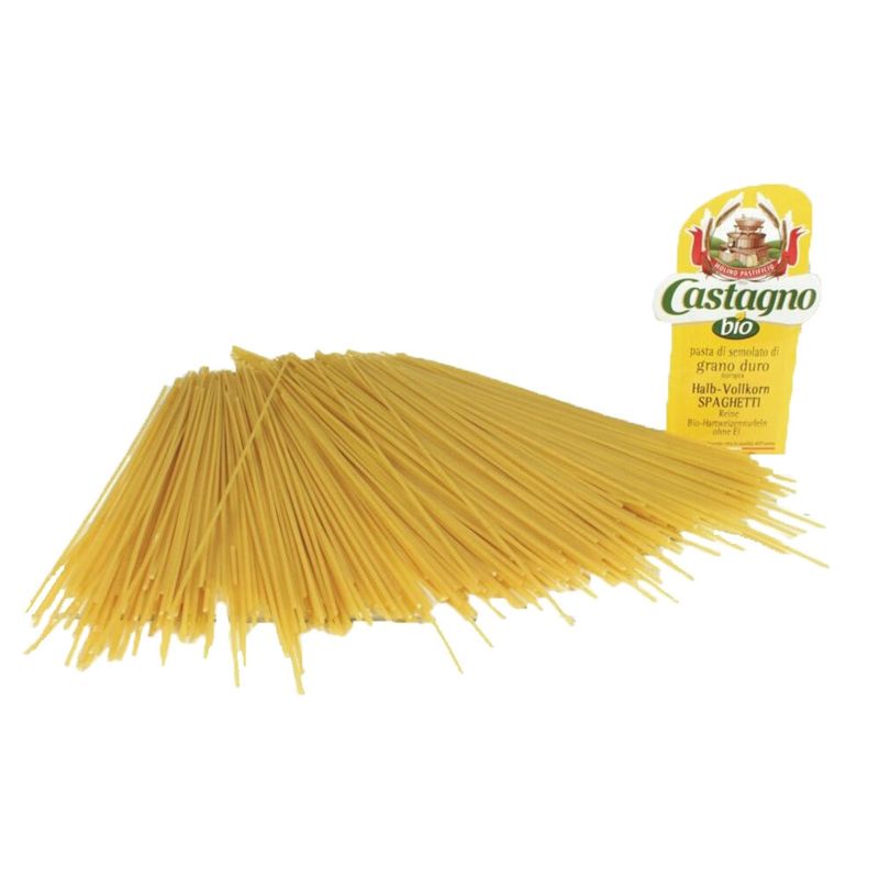 Bartke direkt Spaghetti semolato Halbvollkorn - Produktbild