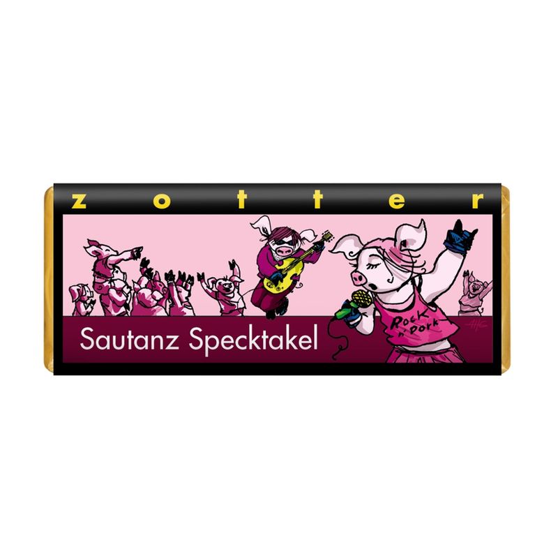Zotter Schokolade Sautanz Specktakel - Produktbild