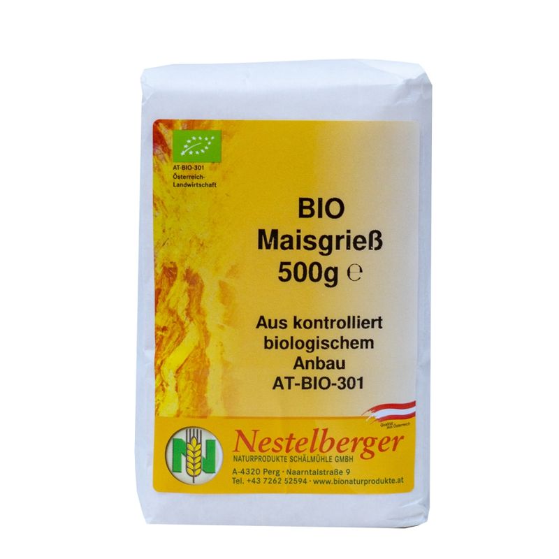 Nestelberger Bio Maisgrieß 500g - Produktbild