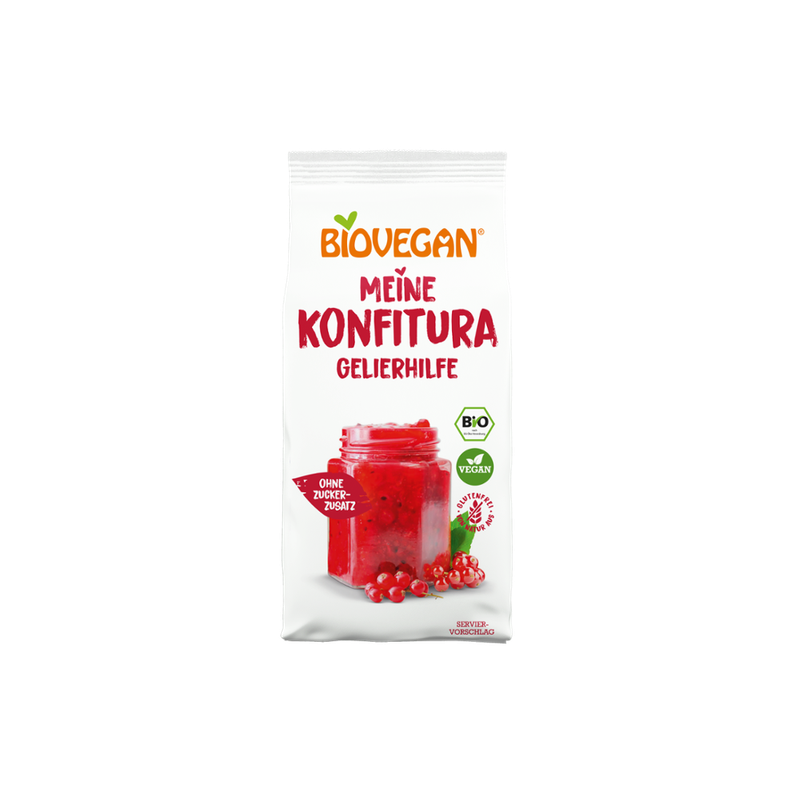 Biovegan Konfitura, Vorteilspack, Gelierhilfe ohne Zuckerzusatz, BIO - Produktbild