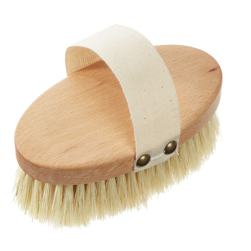 Faller Massagebürste, Buche, oval, Tampico Fibre, LANG - Produktbild