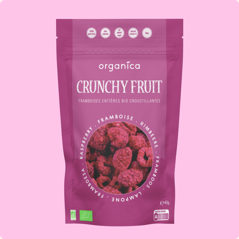 Organica Gefriergetrocknete Bio-Himbeeren - Produktbild