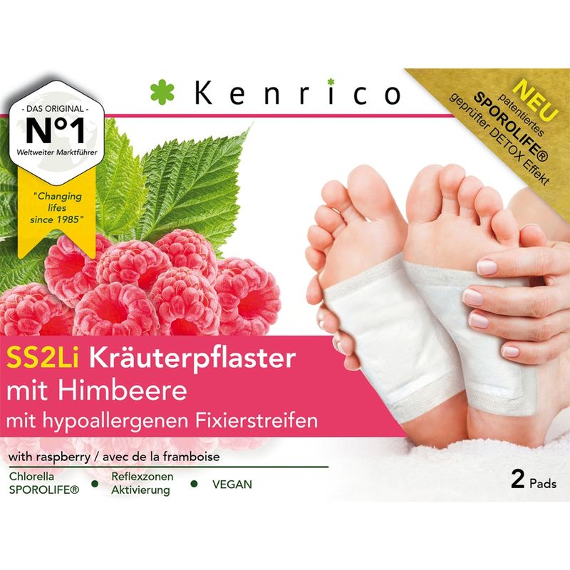 Kenrico SS2Li Kräuterpflaster mit Himbeere (2 Stk) - Produktbild