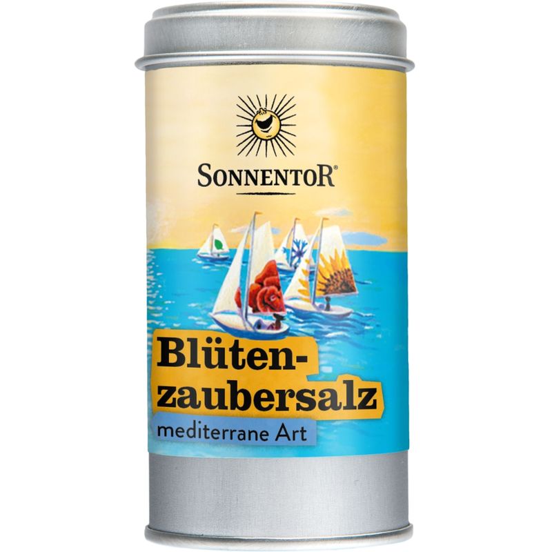 Sonnentor Blütenzaubersalz mediterrane Art, Streudose - Produktbild