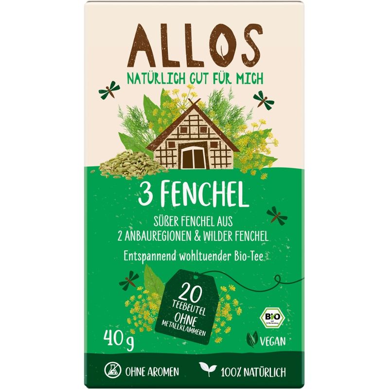 Allos 3 Fenchel Tee - Produktbild