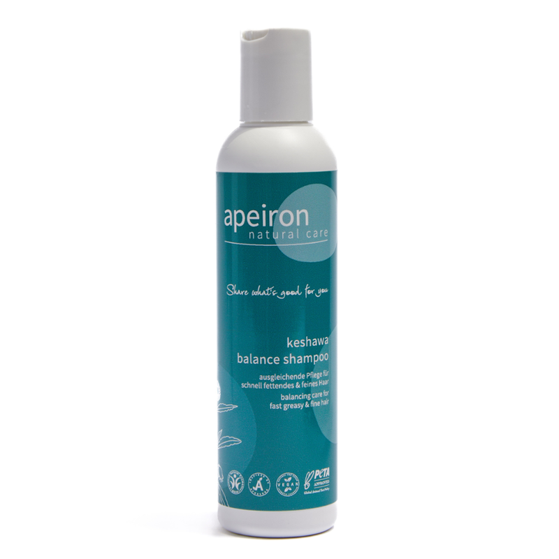 Apeiron Keshawa Balance Shampoo für fettiges und feines Haar - Produktbild