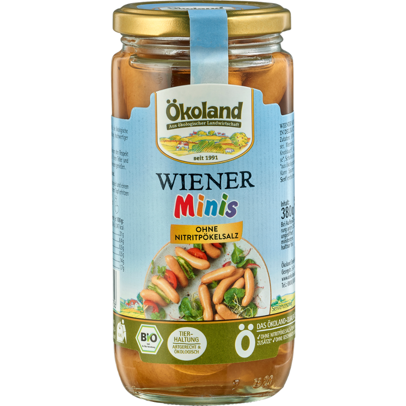 ÖKOLAND Wiener Minis in Delikatess-Qualität - Produktbild
