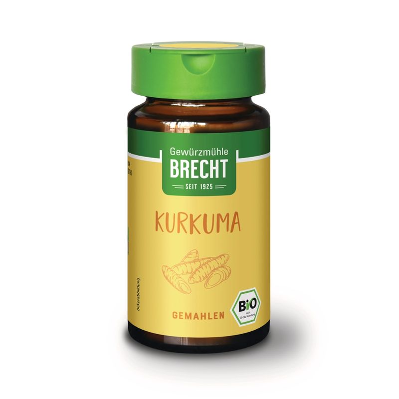 Gewürzmühle Brecht Kurkuma gemahlen - Glas - Produktbild