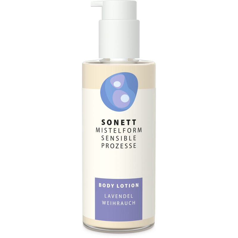 SONETT MISTELFORM. SENSIBLE PROZESSE Body Lotion Lavendel-Weihrauch - Produktbild