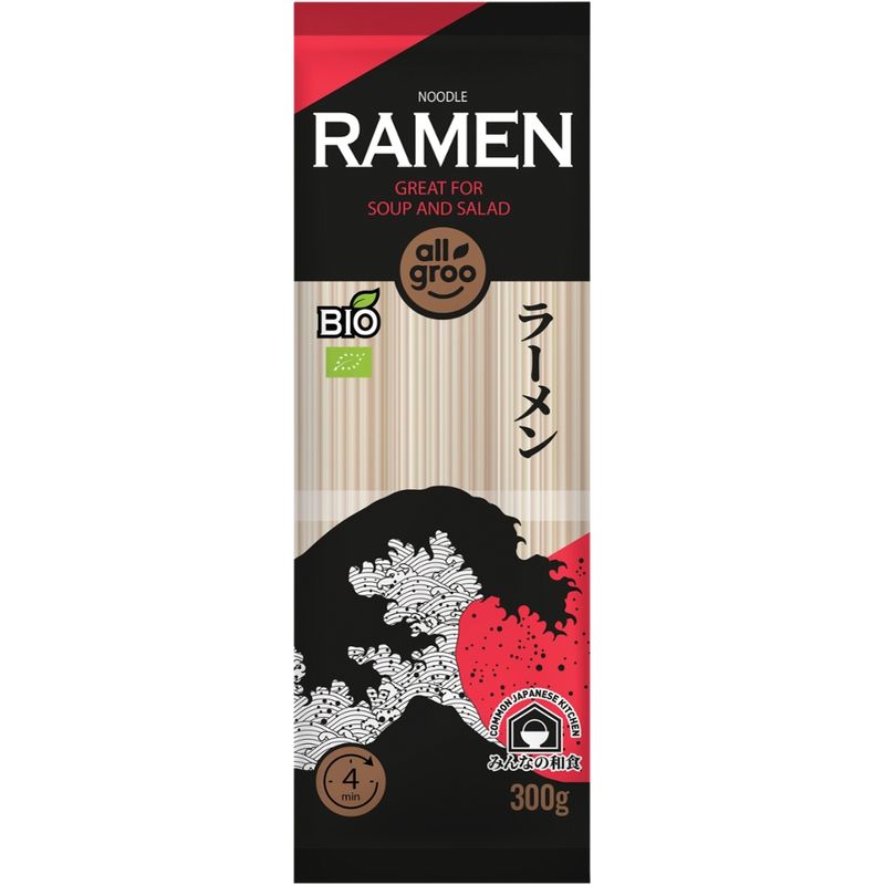 allgroo Bio Weizennudeln, Ramen - Produktbild