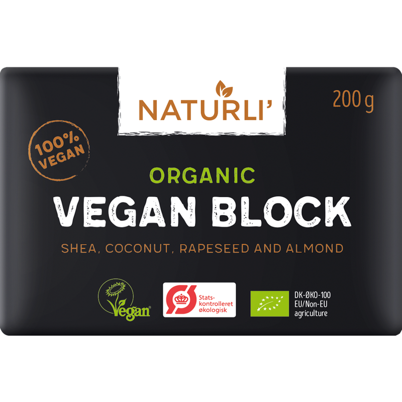 Naturli' Naturli' organic vegan block 15x200g - Produktbild