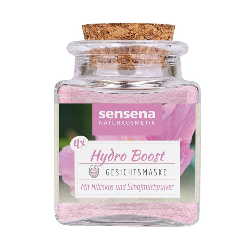 sensena Naturkosmetik sensena Gesichtsmaske "Hibiscus Hydroboost" - Produktbild