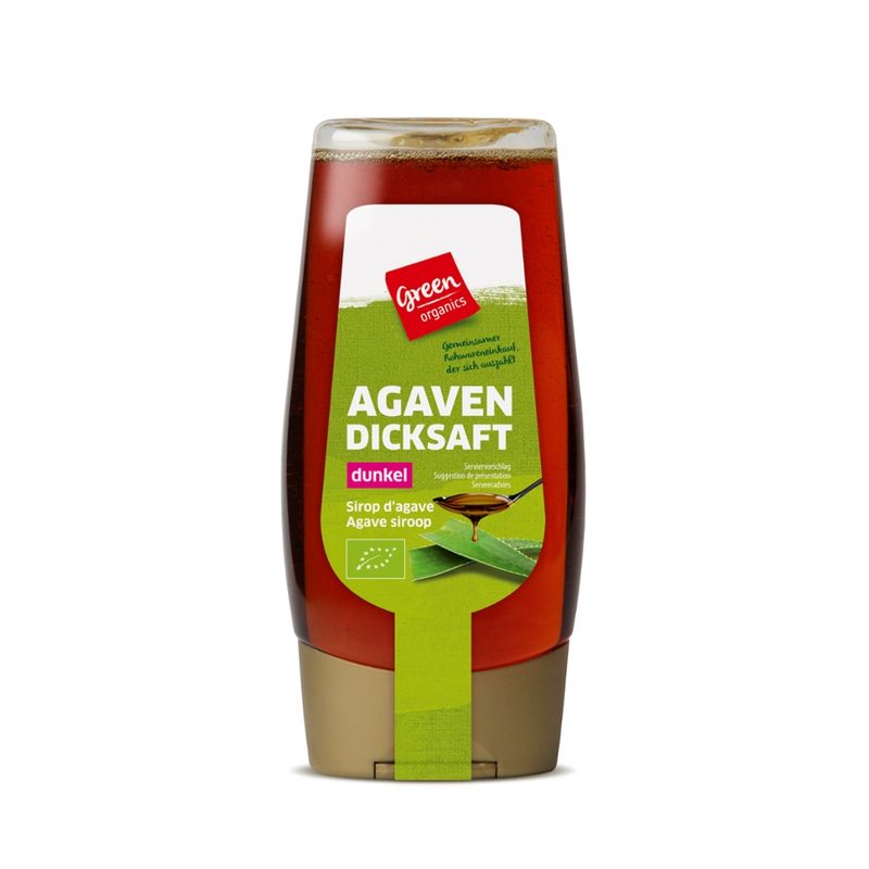 greenorganics Agavendicksaft dunkel 350g - Produktbild