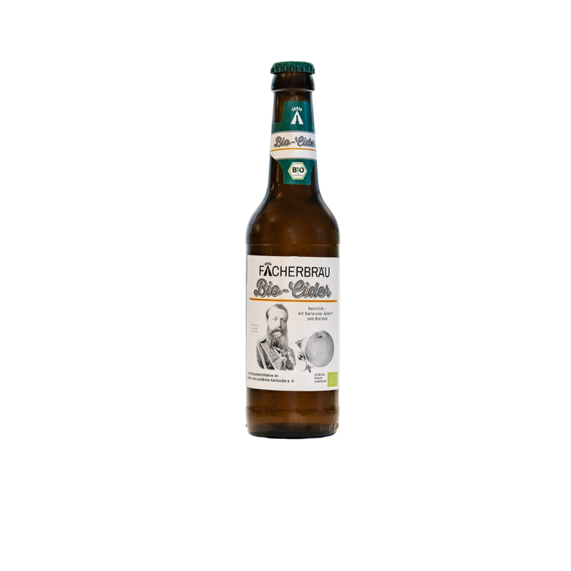Fächerbräu Bio-Cider naturtrüb Flasche 0,33Liter - Produktbild