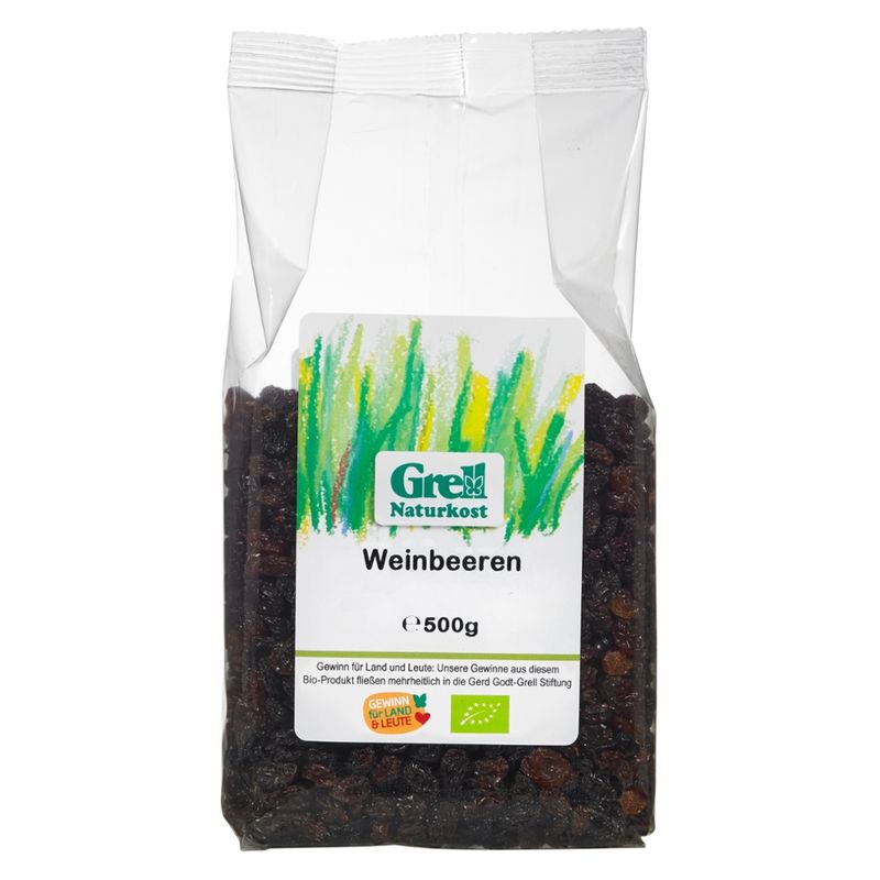 Grell Naturkost Weinbeeren - Produktbild