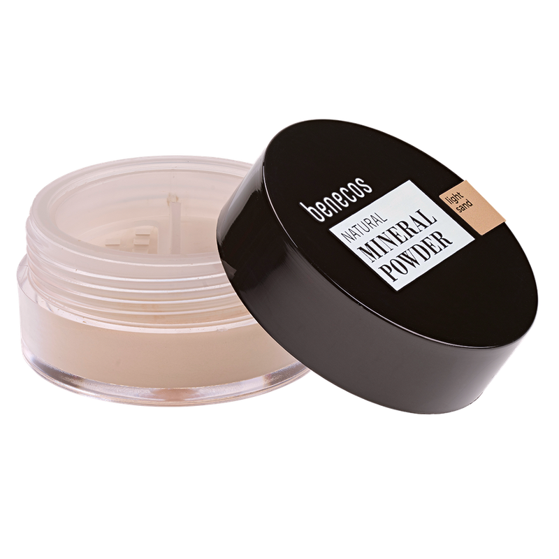 benecos benecos Natural Mineral Powder light sand - Produktbild