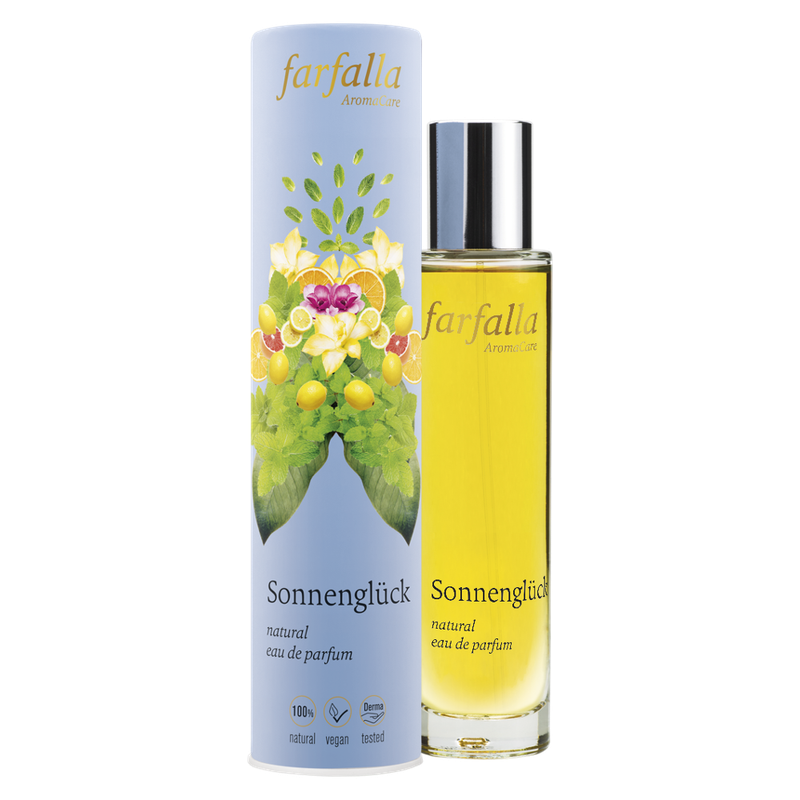 farfalla Sonnenglück, natural eau de parfum, 50ml - Produktbild