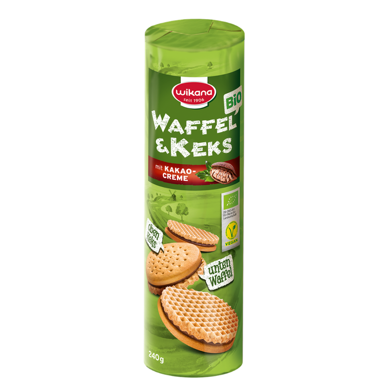 Wikana Bio Waffel & Keks 240g - Produktbild