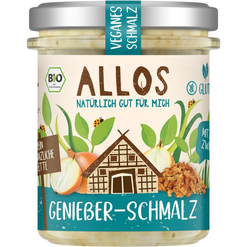 Allos Genießer-Schmalz mit Röstzwiebeln - Produktbild