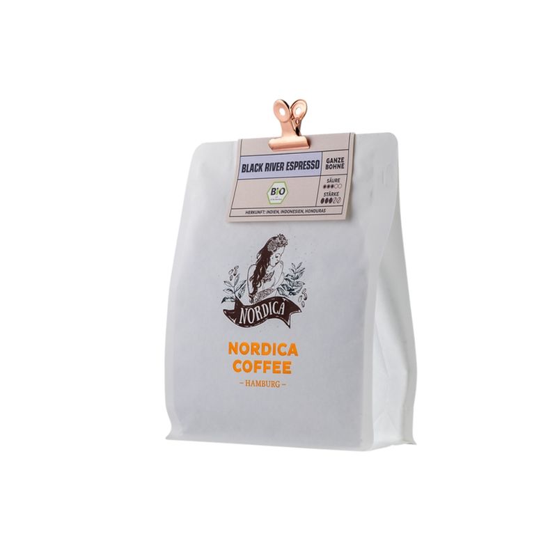 NORDICA COFFEE Black River Espresso Bohne - Produktbild