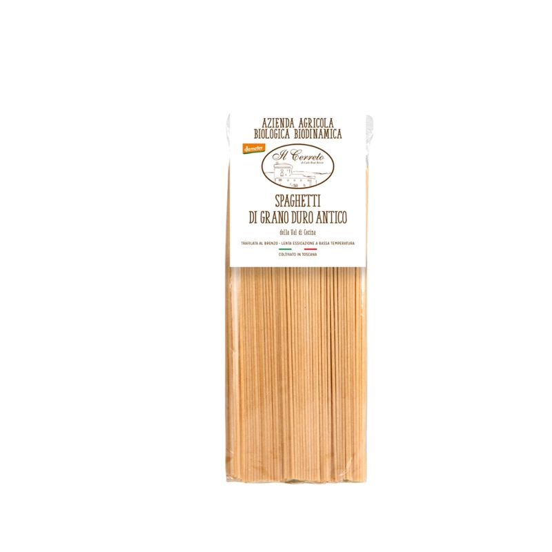 Il Cerreto Nudeln in Spaghettiform antikem Hartweizengriess halbvollkorn - Produktbild