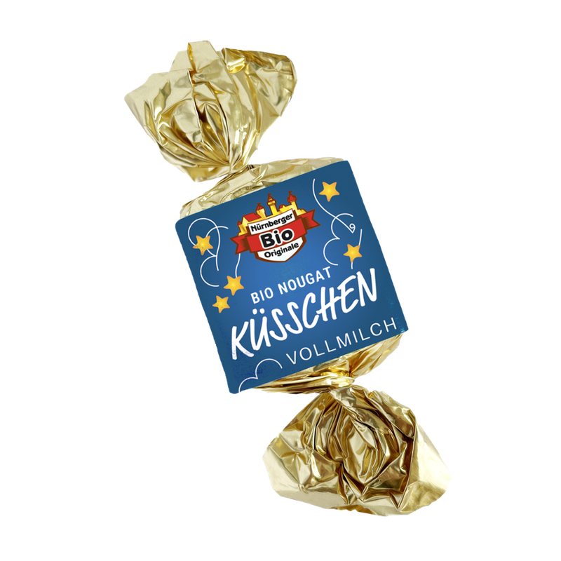 Nürnberger Bio Originale Organic Nougat Tidbits with whole milk couverture - Produktbild