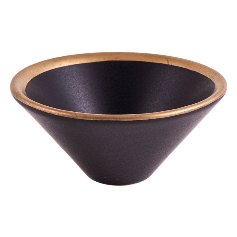 Berk Räucherschale schwarz/gold - Produktbild