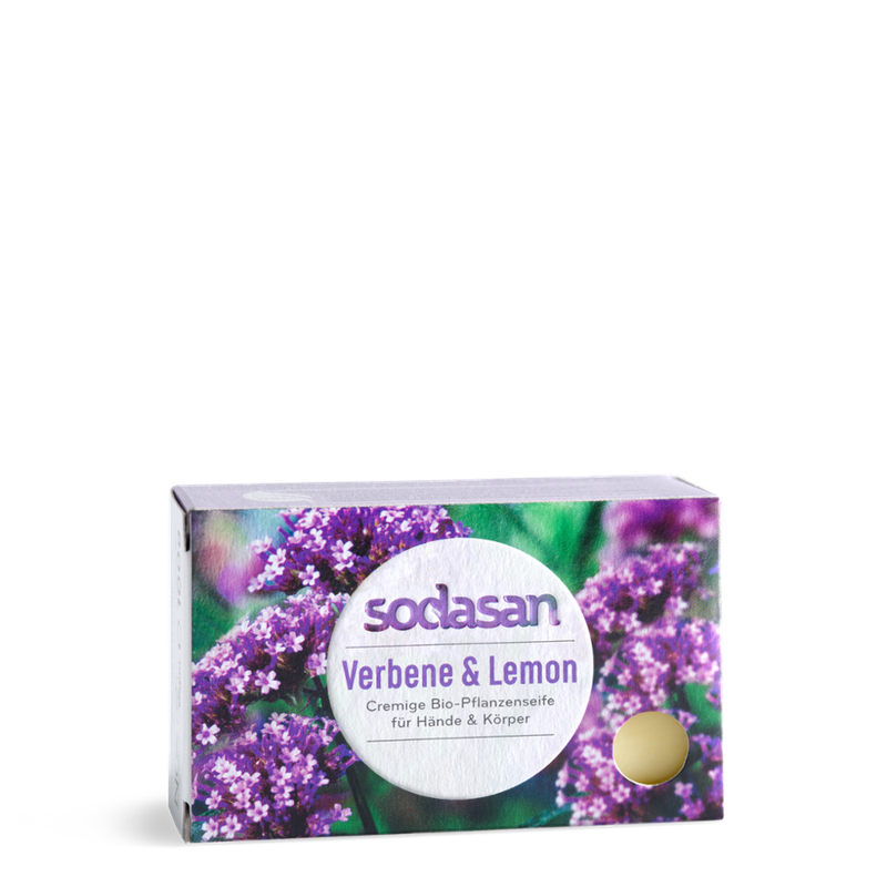 sodasan Bar Soap Verbena & Lemon - Produktbild